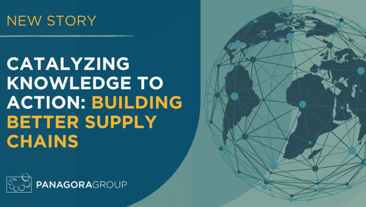 Catalyzing Knowledge To Action: Building Better Supply Chains